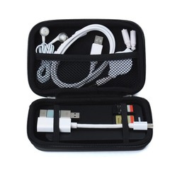 Camera Accessory Case Pouch Black – Cables, SD Cards, RX100, ELPH, Coolpix