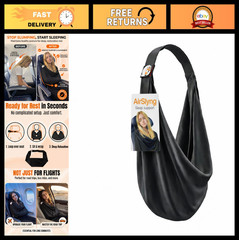 Premium Travel Blanket System – Airplane Sleep Support, Compact & Soft Carry-On