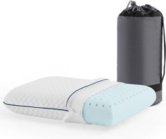 Gel Memory Foam Camping Pillow – Travel Essentials & Must Haves – Camping Gear &