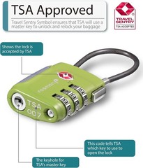 Versatile TSA Luggage Locks – Multicolor Combination Locks for Travel Safety