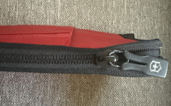 Victorinox Red RFID Protected Travel Organizer Zipper Clutch Passport Wallet EXC