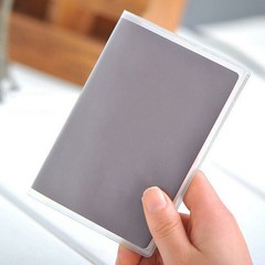Transparent PVC Passport Cover 5 Pcs ID Holder Case Waterproof Document Bag