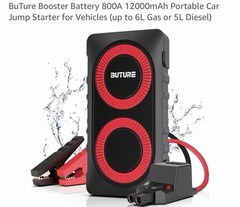 BUTURE BR800 Portable Car Battery Jump Starter 2000A Jump Box 12800Mah