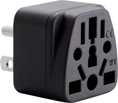 1 Pack Type G US to UK Travel Plug Adapter with Type B Universal Converter
