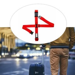 Luggage Suitcase Strap Adjustable Suitcase Belt Sturdy Baggage Strap Belts