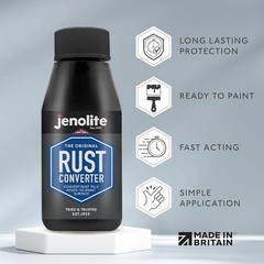 Fast-Acting Rust Converter for Metal | 150ml Waterproof Rust Protection Solution