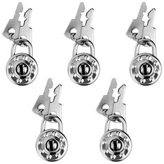 10 Pack Diary Padlock, Mini Locks with Keys, Tiny Luggage Locks for Travel, J…