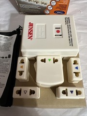 Jensen Power Travel Voltage Converter Kit Converts 220V-240V 110-120V JEN1600