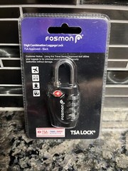 TSA Accepted 4 Digit Combination Travel Suitcase Luggage Bag Lock Padlock Reset