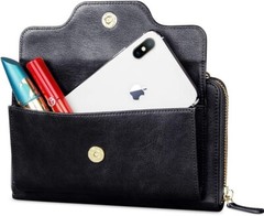 Passport Holder, RFID Blocking Passport Wallet with Zipper 2 Straps, Travel New