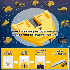 LimeCare Starlink Mini Battery Adapter SMA-DW for De.Walt 20V/60V