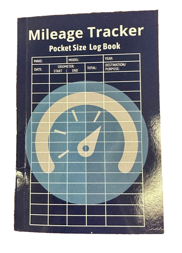 Mileage Tracker Pocket Size Log Book: Mini Auto Mileage Journal 4×6 (Box Q)