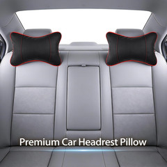 2 Pack Car Neck Pillow Soft Breathable Headrest Pillows for Driving Support, Uni