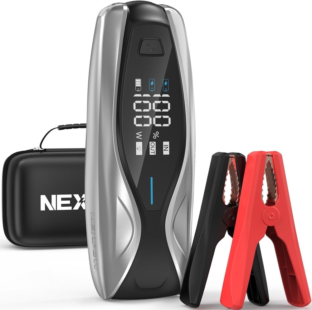 NEXPOW X7 3000A Jump Starter 12V 60W USB C Fast Charging
