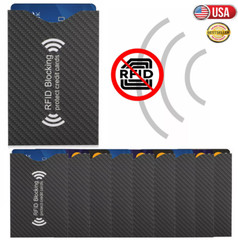 20× RFID Blocking Sleeves Credit Card Protector Holders Theft Protection Secure