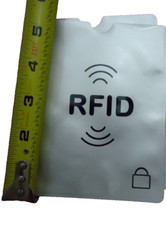 5- RFID Blocking Sleeves 4»x5» Passports only Protector Holder #5 lots