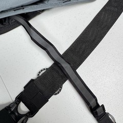 Janji Multipass Sling Bag Gray 2L Running Fanny Pack Crossbody Waist Bag Ripstop