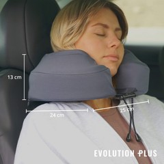 Cabeau Evolution Plus – Air Travel Pillow for Long Flights – U Shaped Memory