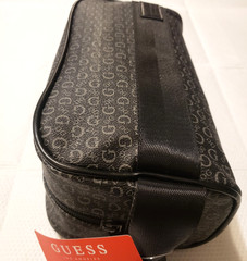Original Guess Travel Kit Black, Suitable for Home, Road Trip, Flight