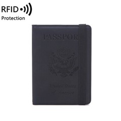 Wallet Holder Slim Leather Travel Passport RFID Blocking ID Card Case Cover Gift
