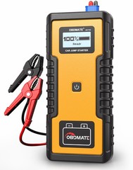 OBDMATE Car Jump Starter 1000A, Super Capacitor Jump Starter Non-Battery for 12V