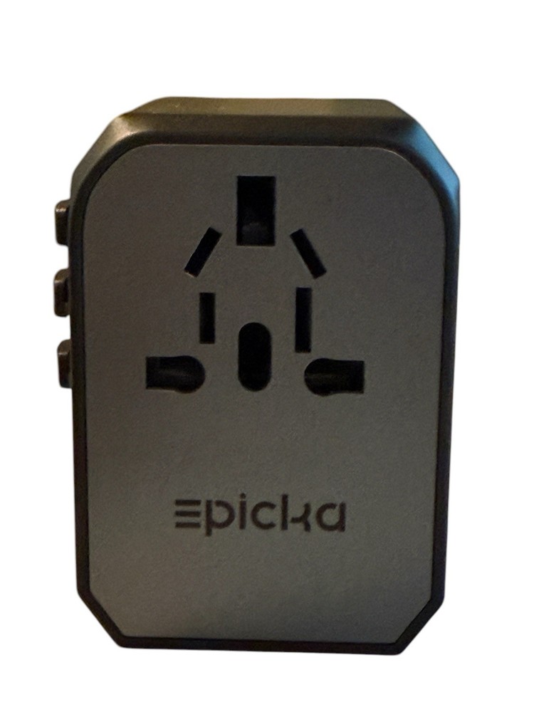 Epicka Universal Travel Adapter With 4 Usb Ports Worldwide Compatibility 6 In 1