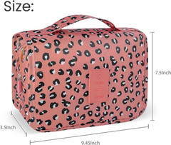 Large Capacity Toiletry Bag Travel Bag with Hanging Hook for Men and Women Water