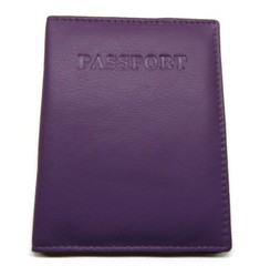 High Quality Genuine Leather Passport Holder RFID Blocking Holiday Travel Wallet