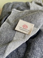 Pink Lemonade Solid Dark Gray Travel Blanket Set Blanket Size 40×60