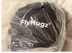 FlyHugz Neck Travel Pillow-Memory Foam-Ergonomic Design-Compact For Travel-New