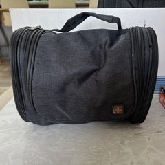 Swiss Tech Hanging Toiletry Travel Bag Slate Gray 25 pockets