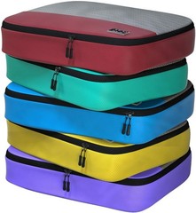 Dot&Dot Large Packing Cubes For – 5Pc Packing Cubes For – Organizer