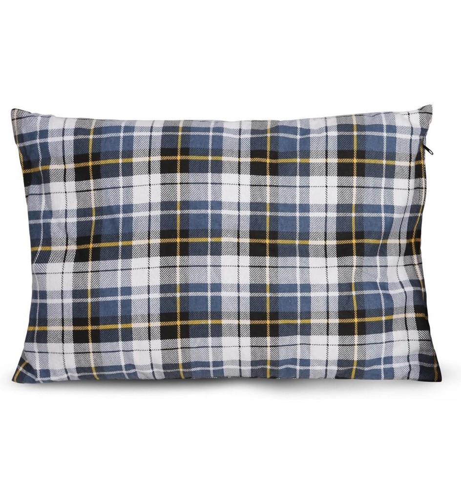 Rc16031 Outdoor Camping Pillow Lightweight, 1 Count (Pack of 1), Blue and Grey