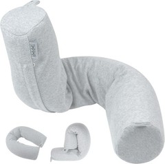 Memory Foam Travel Pillow Neck Support Adjustable Airplane Pillow for Sleeping