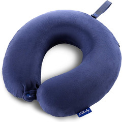 Travel Pillow Memory Foam – Head Neck Support Airplane Pillow for Traveling, Car