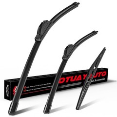 Jeep Cherokee Wiper Blades Replacement 20142023 Front & Rear 26+18″+14″»