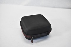 Sturdy Tiger Case Zippered Pouch Hard Shell Portable Black/Gray 6″ x 6″ x 4″