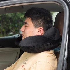 Inflatable Travel Pillow, Neck Pillow Support for Traveling, Airplanes, Cars, an