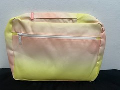 CALPAK Packing Cubes Travel Organizer Bags Set of 3 Pastel Mesh Zip Pouches