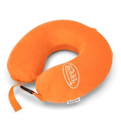 Von Dutch Orange Classic Memory Foam Travel Neck Pillow