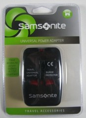 Samsonite Worldwide Travel Universal Power Adapter Black New