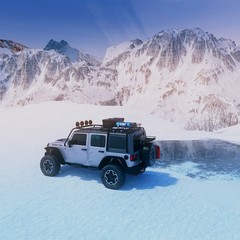 Running Boards For 07-18 Jeep Wrangler JK JKU 4 Doors Sport Utility / Exclude JL