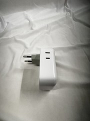 TESSAN European Travel Plug Adapter Type C Europe Adaptor Foldable TS-TA02USEU