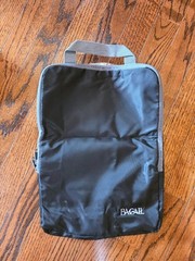 Bagail 4 Set Compression Packing Cubes Travel Accessories Expandable Black