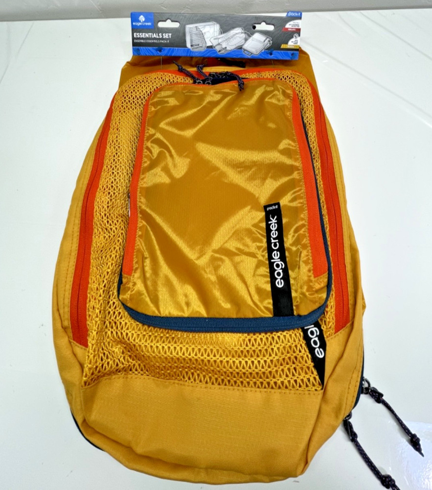 NEW Eagle Creek Pack It Essentials 3 Piece Packing Cube Set XS, S, M Sahara Mesh