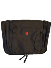 SWISS WENGER Travel Bag Hanging Dopp Kit Urban Tourist Toiletry Overnight Black