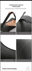 2 Pcs Black Headrest Neck Pillow For Infiniti Logo QX55 QX50 QX60 QX80 Q50 Q70L