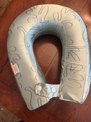 Lost + Wander Satin Travel Neck Pillow Sage Mint Green