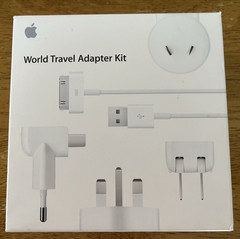 Apple World Travel Adapter Kit for Apple Power Adapters & Chargers MB974ZM/B