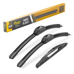«22» Windshield Wiper Blades & 12″ Rear Blade Replacement for Chevy Tahoe